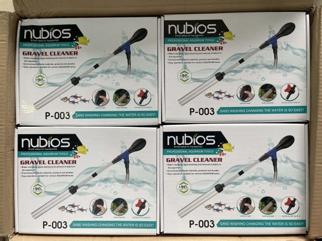 Bộ dụng cụ Nubios P-003 dùng hút phân cá, cặn bẩn và thay nước cho bể cá cảnh, bể thuỷ sinh