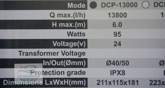 Máy bơm Jebao DCP 13000