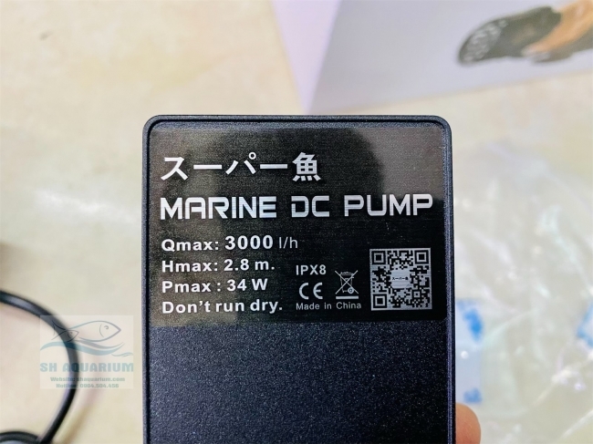 MÁY BƠM MARINE DC 3000
