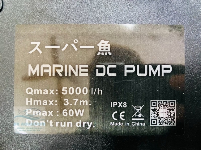 MÁY BƠM MARINE DC 5000
