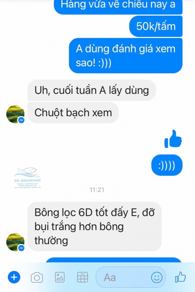 Bông 6D thế hệ mới 50.11.2cm