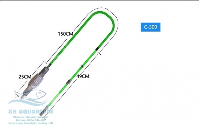 Dụng cụ thay nước Quavee C300-C600