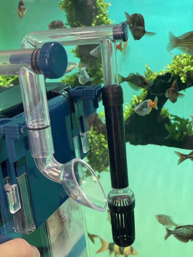 Lọc treo cho bể cá cảnh, bể thủy sinh Marine KY-600C Pro