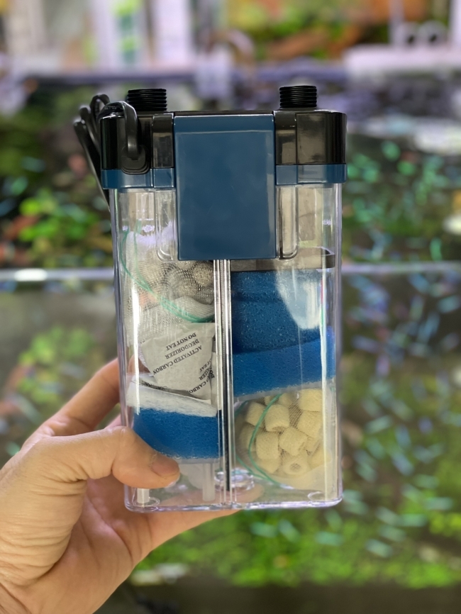 Lọc treo cho bể cá cảnh, bể thủy sinh Marine KY-600C Pro