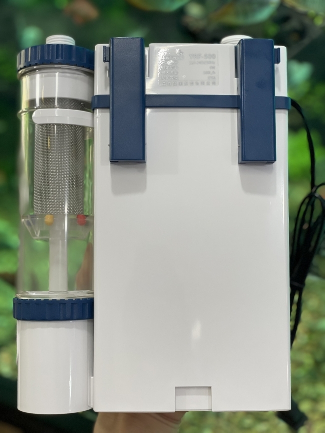 Lọc Treo Sunsun YBF 500 hút mặt và hút đáy, có thêm khoang tách phân, mồi nước bên ngoài và có thể chỉnh to nhỏ