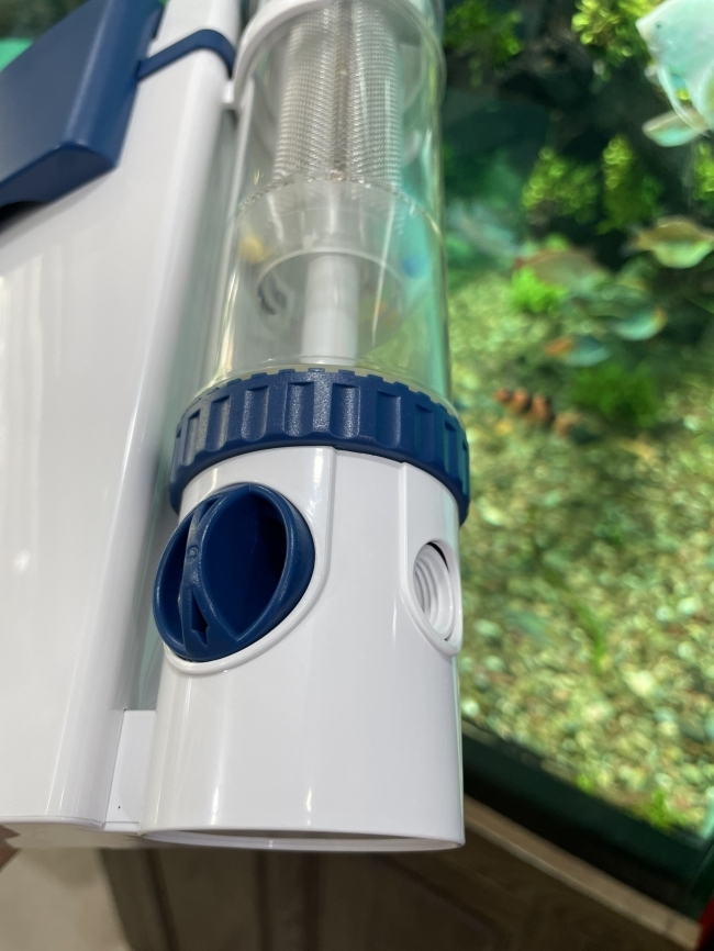 Lọc Treo Sunsun YBF 500 hút mặt và hút đáy, có thêm khoang tách phân, mồi nước bên ngoài và có thể chỉnh to nhỏ