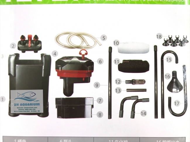 LỌC THÙNG FKSC CP 1400 THẾ HỆ MỚI