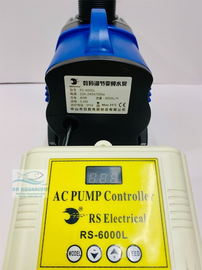 Máy Bơm RS 6000L/H Điều khiển 10 Cấp Độ