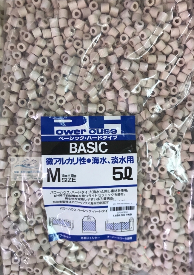 VẬT LIỆU LỌC CAO CẤP POWER HOUSE BASIC HARD SIZE S 5LIT