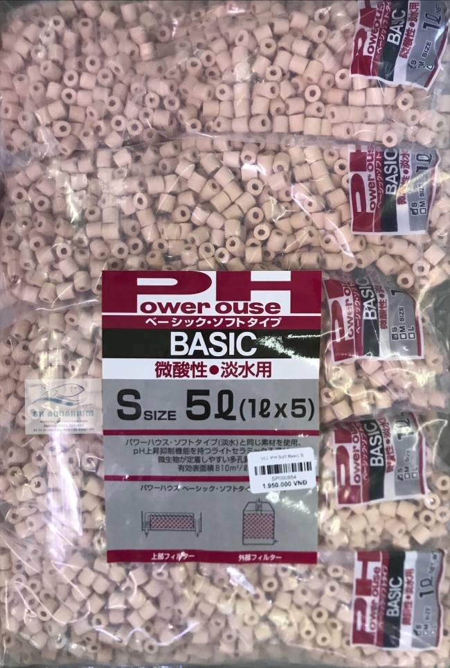 VẬT LIỆU LỌC CAO CẤP POWER HOUSE BASIC SOFT SIZE S 5LIT