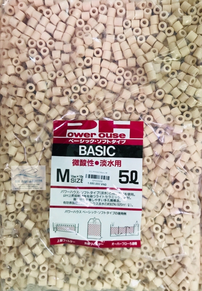 VẬT LIỆU LỌC CAO CẤP POWER HOUSE BASIC SOFT SIZE S 5LIT