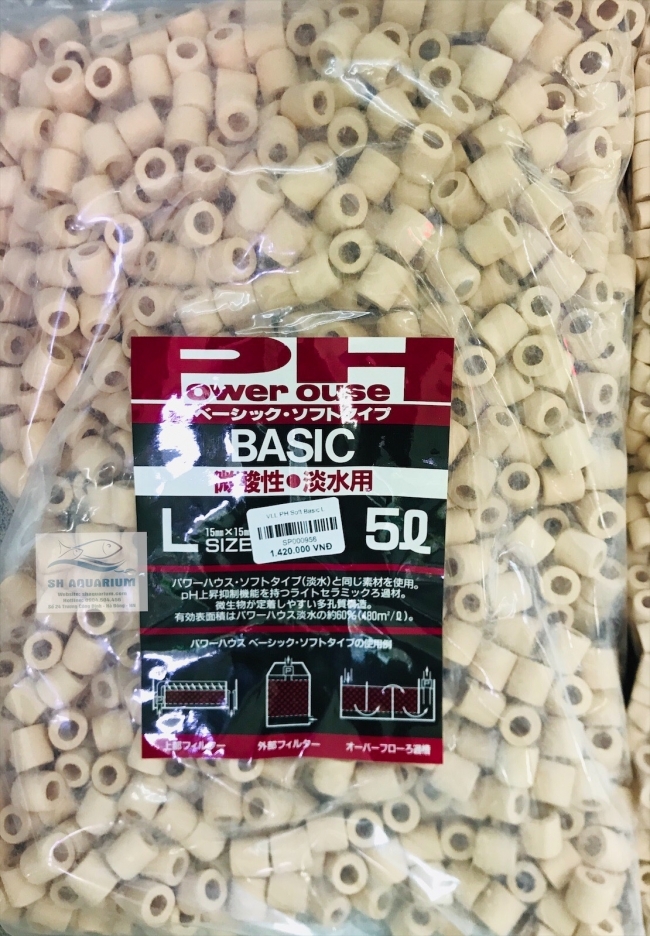 VẬT LIỆU LỌC CAO CẤP POWER HOUSE BASIC SOFT SIZE S 5LIT