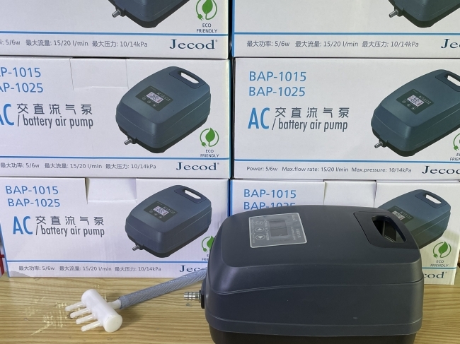 Máy sủi tích điện Jecod BAP-1015 5W-4 vòi
