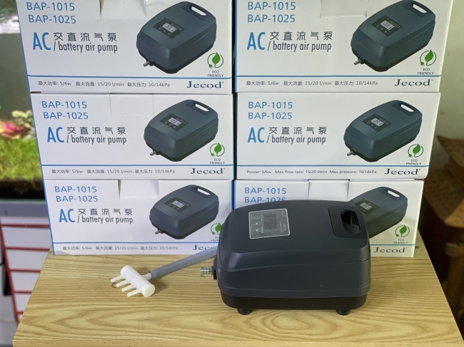 Máy sủi tích điện Jecod BAP-1015 5W-4 vòi