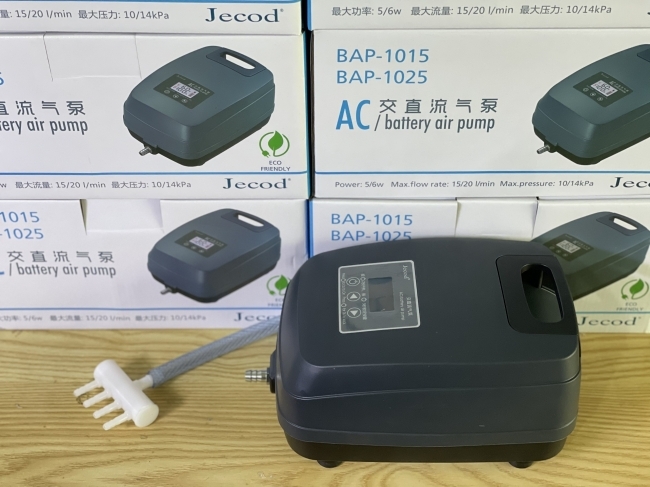 Máy sủi tích điện Jecod BAP-1015 5W-4 vòi
