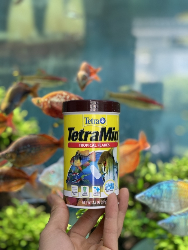 Thức ăn cho cá cảnh Tetra Min 200g