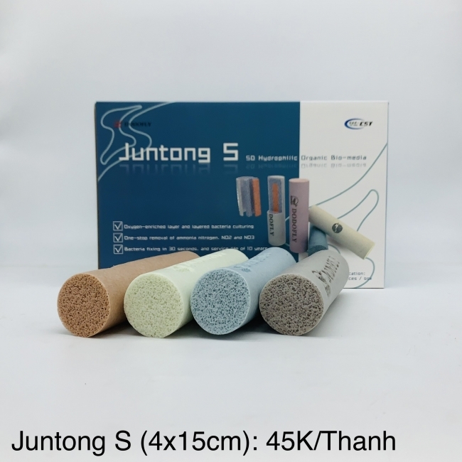 Vật liệu lọc bể cá DODOFLY JUNTONG-S 4x15cm (Gói 4 thanh)