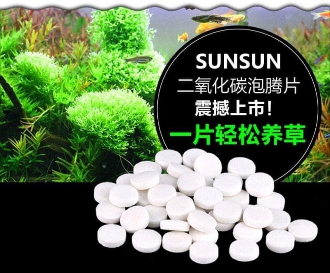 Viên sủi CO2 dạng nén Sunsun