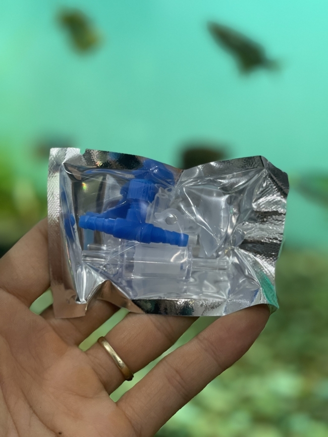 Đầu sủi oxy siêu mịn YQP038 dành cho bể cá cảnh bể thủy sinh, chất liệu thép không gỉ