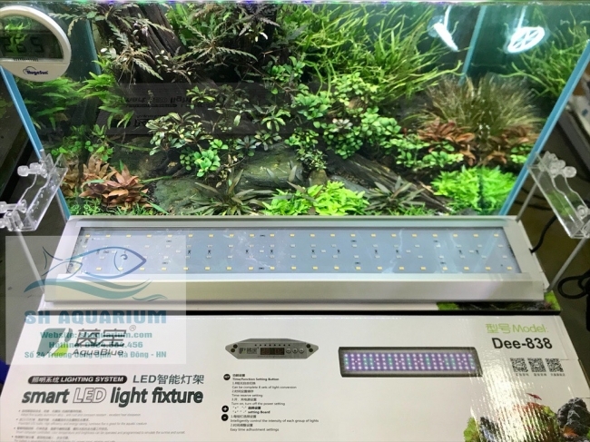 ĐÈN RGB AQUABLUE DEE-838 DÀNH CHO BỂ 60CM- 80CM