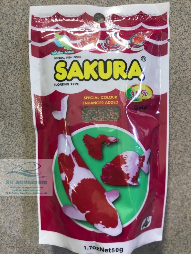 THỨC ĂN THỨC ĂN SAKURA 50G
