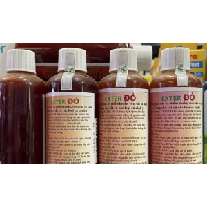 Exter đỏ điều trị nấm, khuẩn dành cho các loại cá cảnh