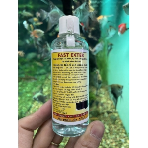 Dung dịch Exter Faster Xanh trị ký sinh trùng, nấm và tuột nhớt cho cá cảnh