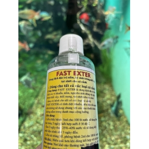 Dung dịch Exter Faster Xanh trị ký sinh trùng, nấm và tuột nhớt cho cá cảnh