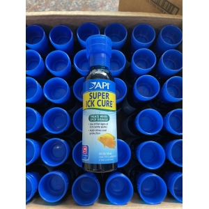 Sản phẩm Super Ick Cure của API Xử lý bệnh nấm, đốm trắng, ký sinh trùng cọ mình cho cá cảnh