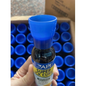 Sản phẩm Super Ick Cure của API Xử lý bệnh nấm, đốm trắng, ký sinh trùng cọ mình cho cá cảnh