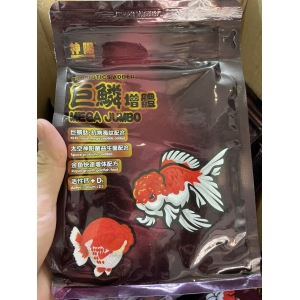 Cám cho cá vàng Mega Jumbo hạt chìm size M túi 300g