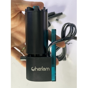 Máy lọc váng Cherlam thế hệ mới có đầu xoay, làm sạch bề mặt nước của bể cá cảnh, bể thủy sinh