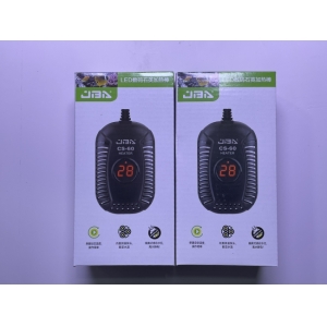 Sưởi CS-60 hình con rùa cho bể cá cảnh nhỏ, bể mini có vỏ bọc nhựa và màn hình led hiện thị