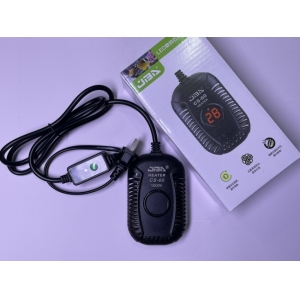 Sưởi CS-60 hình con rùa cho bể cá cảnh nhỏ, bể mini có vỏ bọc nhựa và màn hình led hiện thị