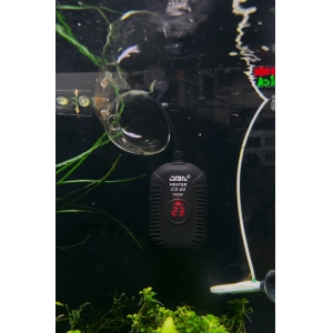 Sưởi CS-60 hình con rùa cho bể cá cảnh nhỏ, bể mini có vỏ bọc nhựa và màn hình led hiện thị