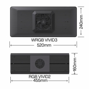 Đèn Chihiros Vivid 3 thế hệ mới với thiết kế hiện đại và công suất lớn hơn