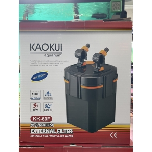 Lọc thùng Kaokui-KK60F cho bể cá cảnh, bể thủy sinh với thiết kế mới, hiệu quả hơn