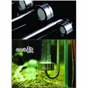 Sủi CO2 inox treo thành bể 35cm