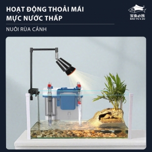 Lọc Treo Baoyu LX-280 Giải Pháp Lọc Thông Minh Cho Bể Cá Cảnh Thuỷ Sinh Có Tách Phân