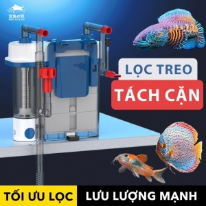 Lọc Treo Baoyu LX-380 Giải Pháp Lọc Thông Minh Cho Bể Cá Cảnh Thuỷ Sinh Có Tách Phân
